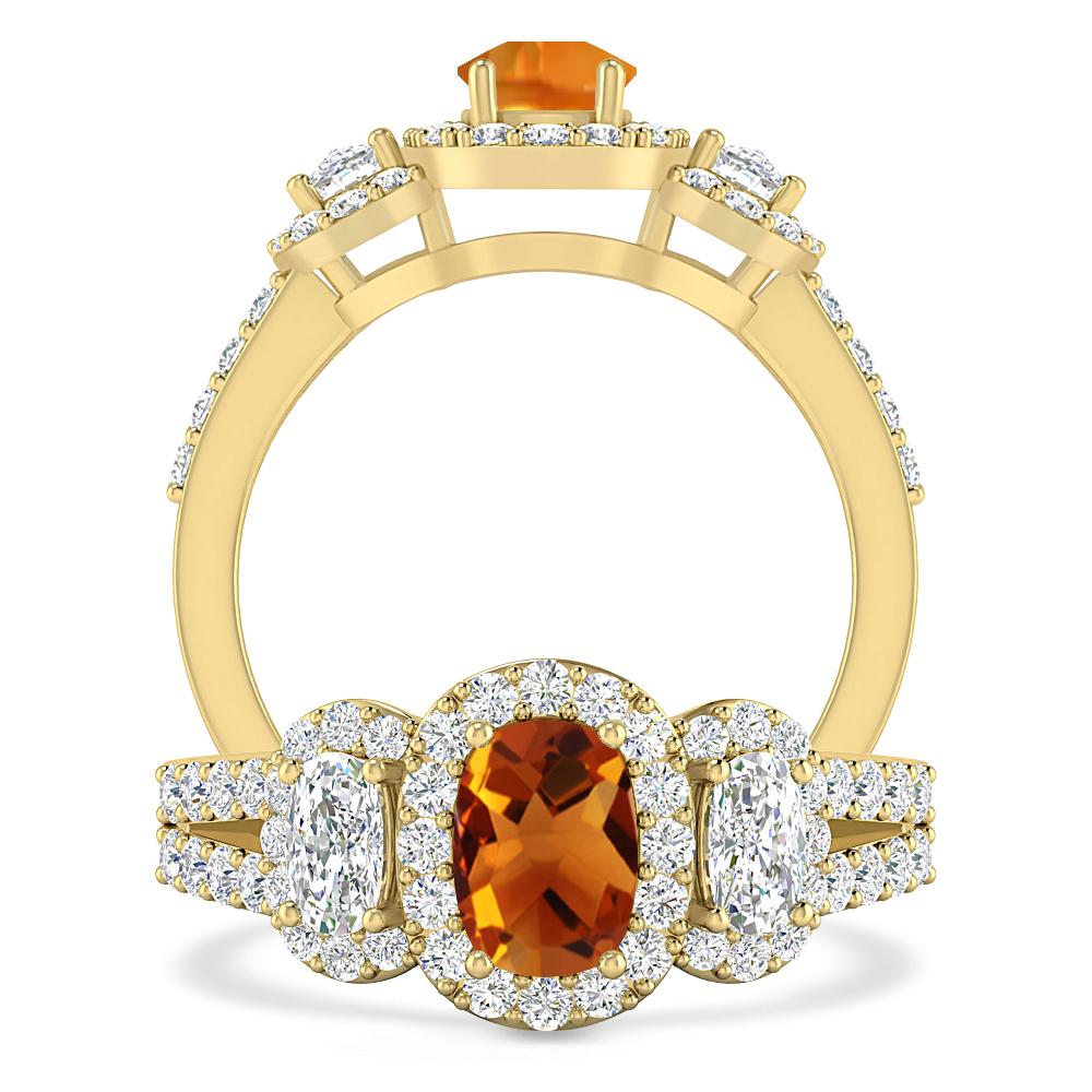 Yellow Gold - Citrine