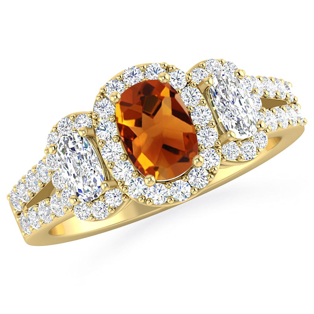 Yellow Gold - Citrine