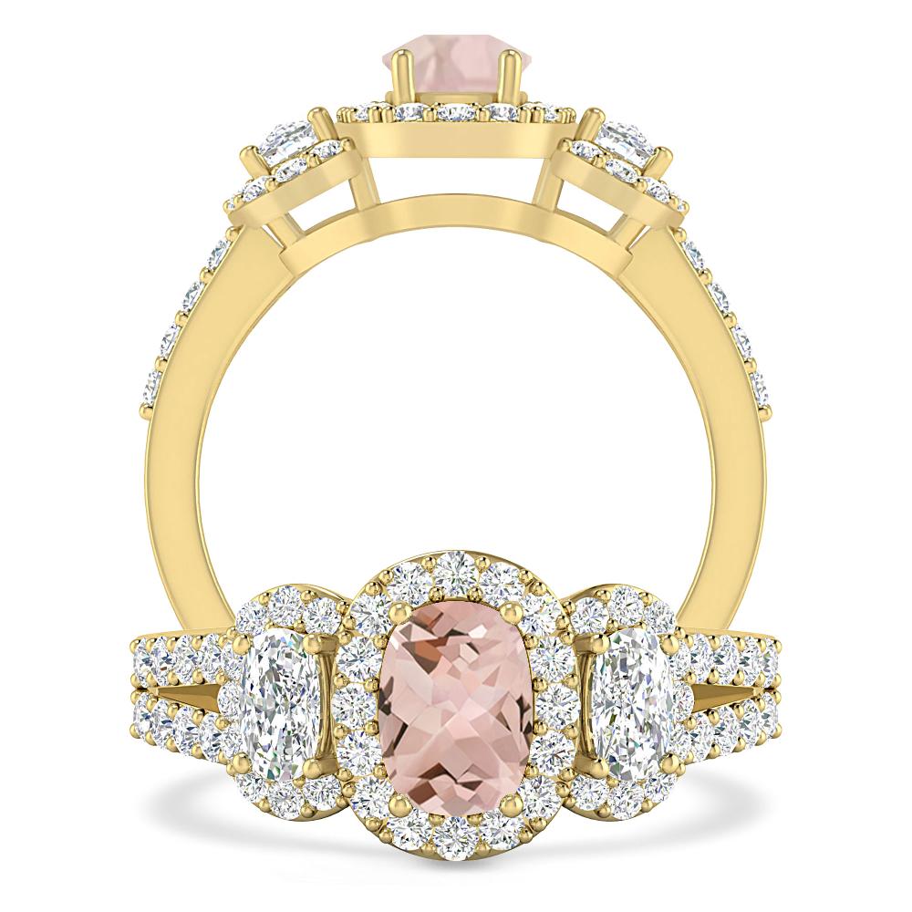 Yellow Gold - Morganite