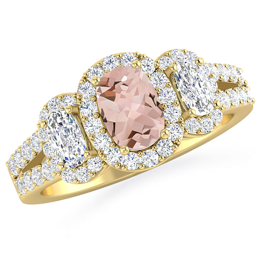 Yellow Gold - Morganite