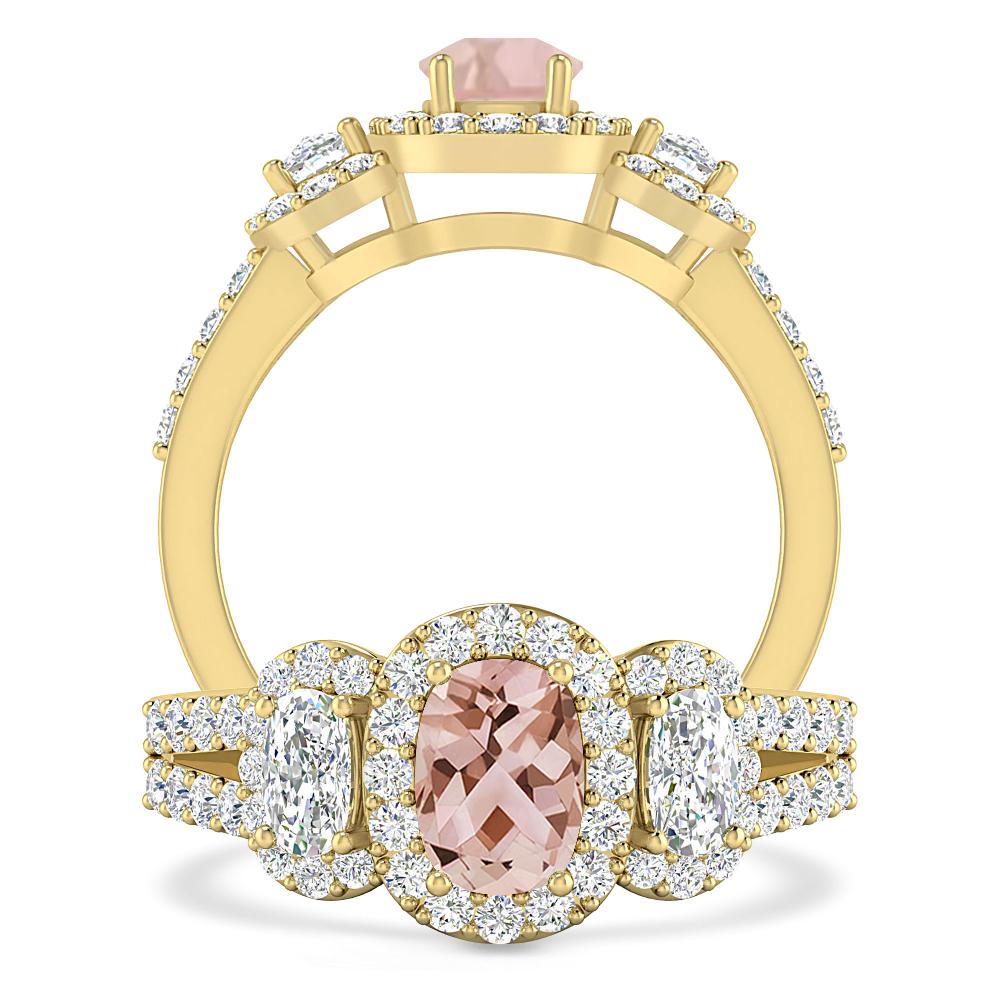 Yellow Gold - Morganite