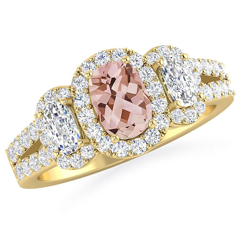 Yellow Gold - Morganite