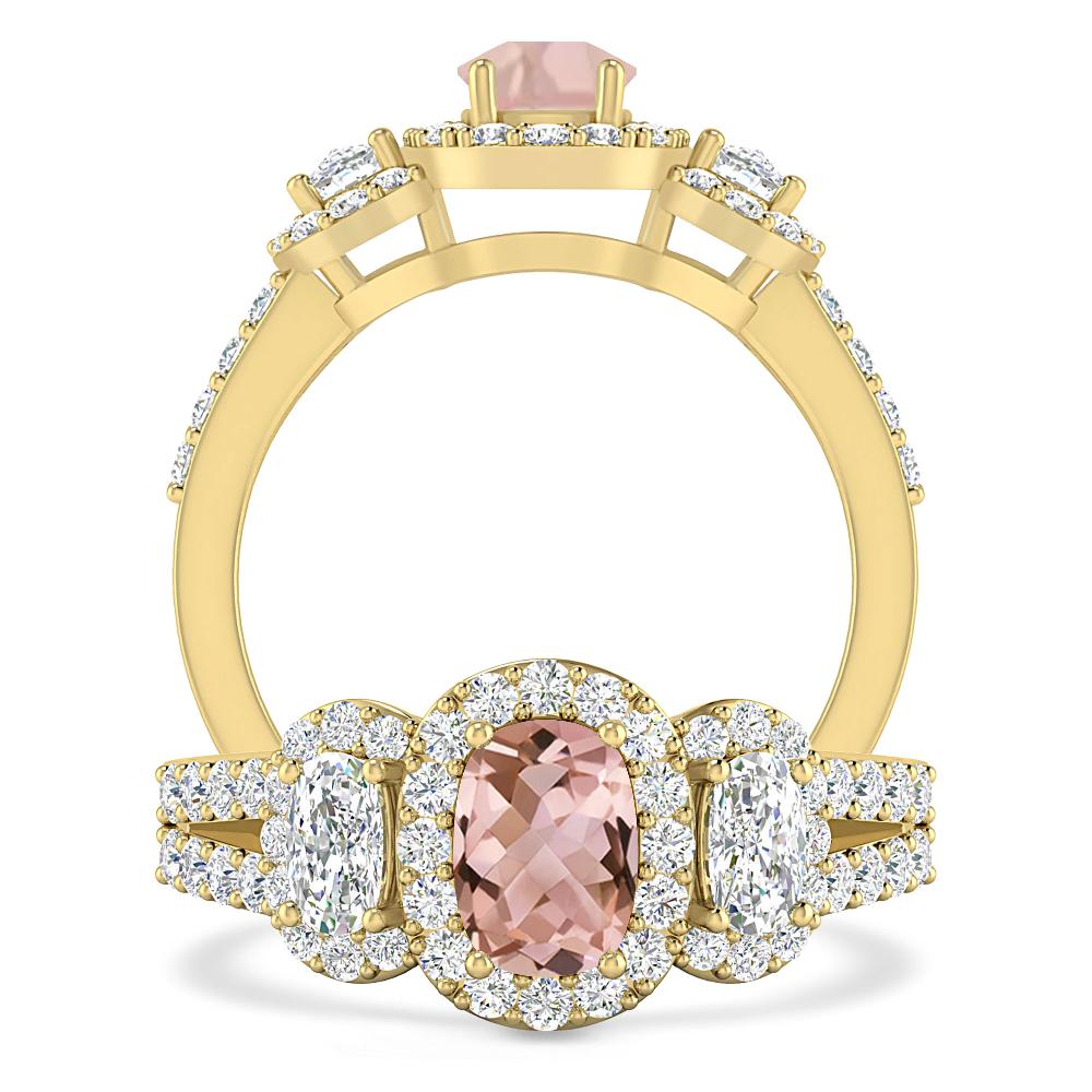 Yellow Gold - Morganite