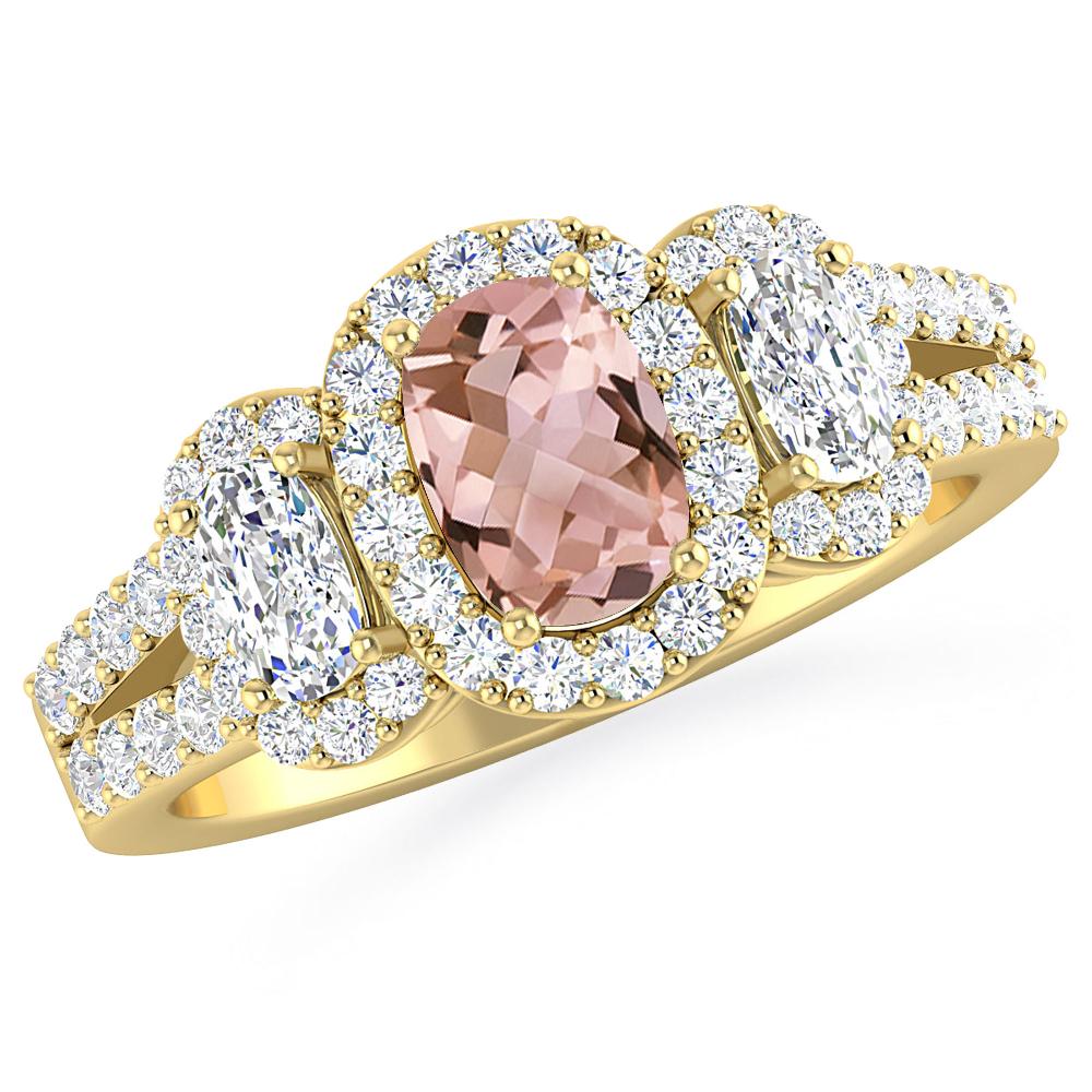 Yellow Gold - Morganite