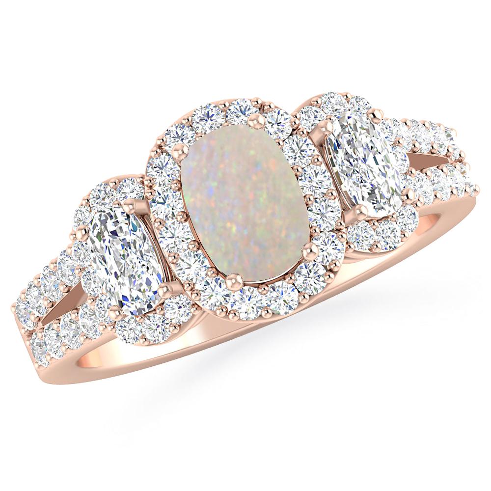 Rose Gold - Opal