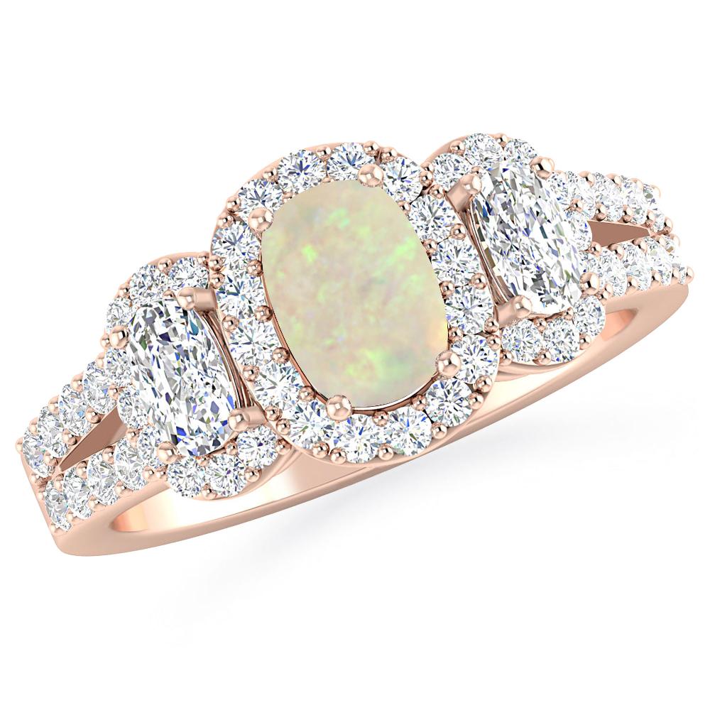 Rose Gold - Opal