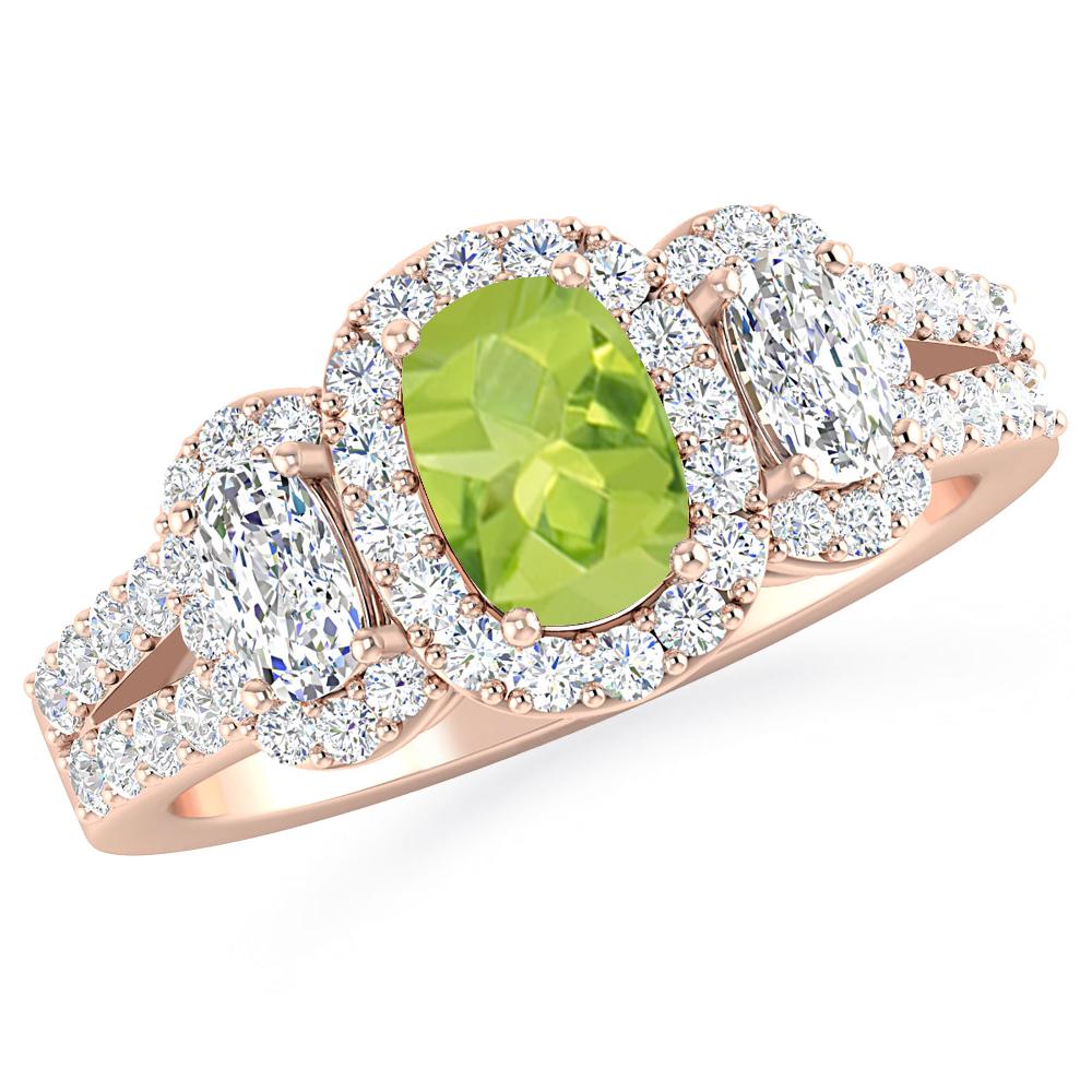 Rose Gold - Peridot