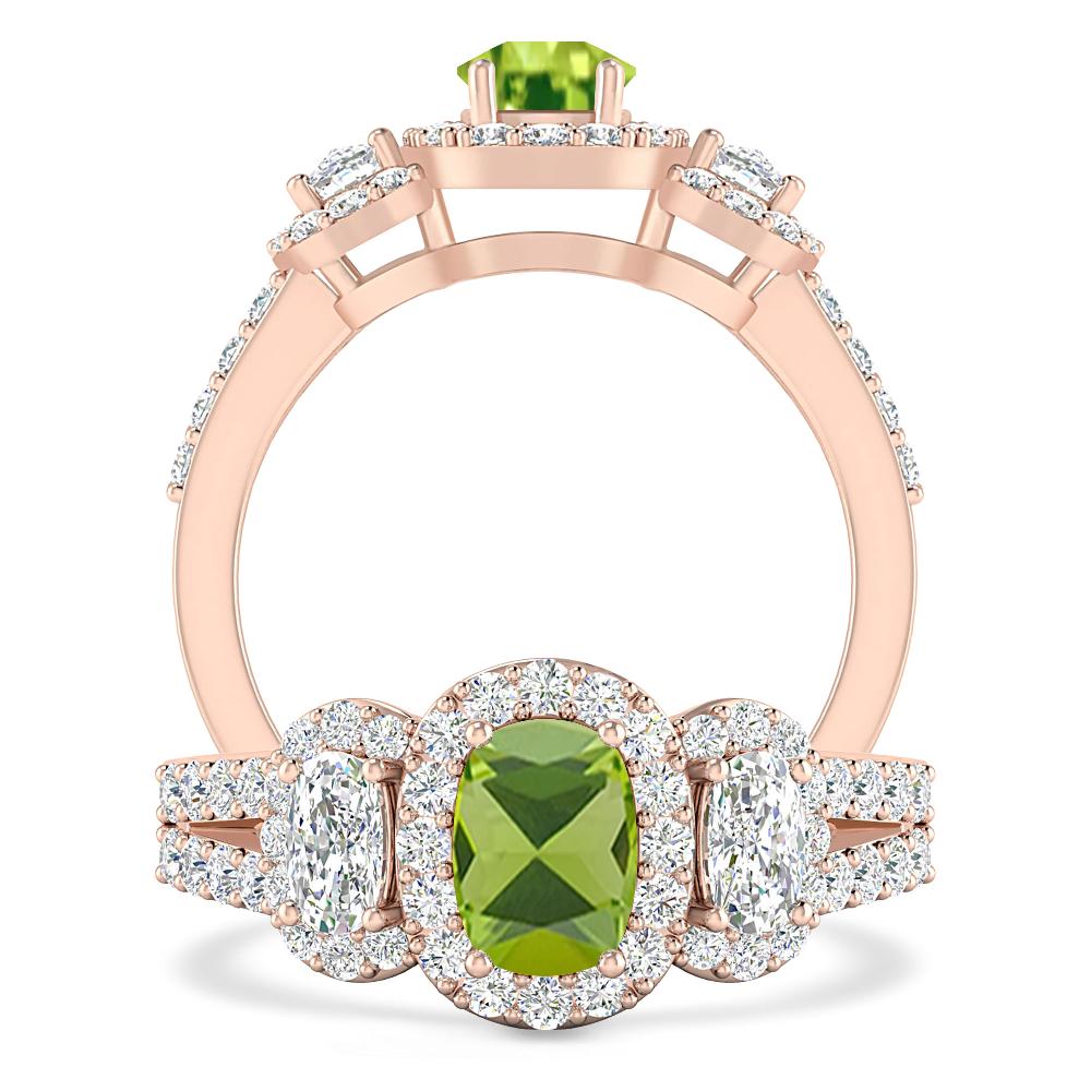 Rose Gold - Peridot