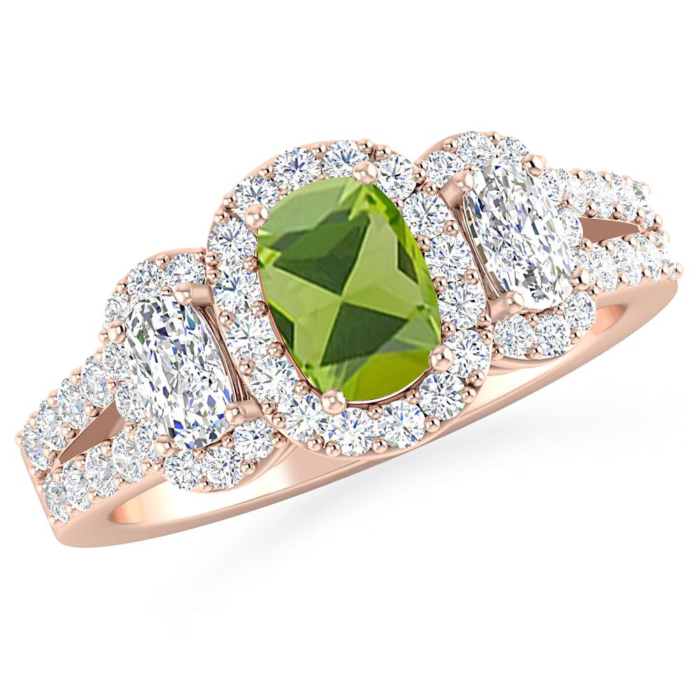 Rose Gold - Peridot