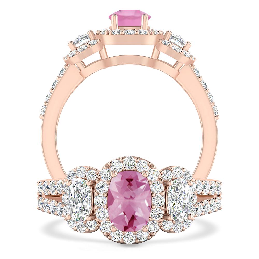 Rose Gold - Pink Tourmaline