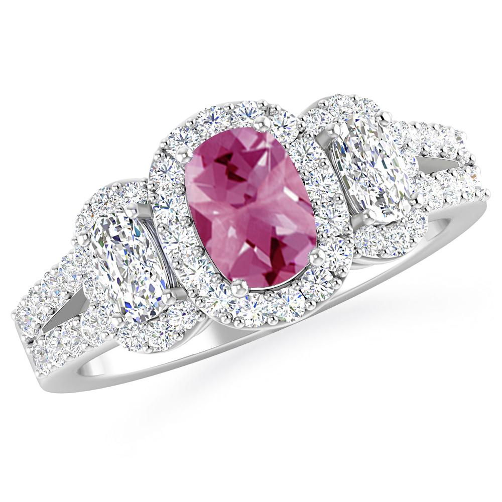 White Gold - Pink Tourmaline