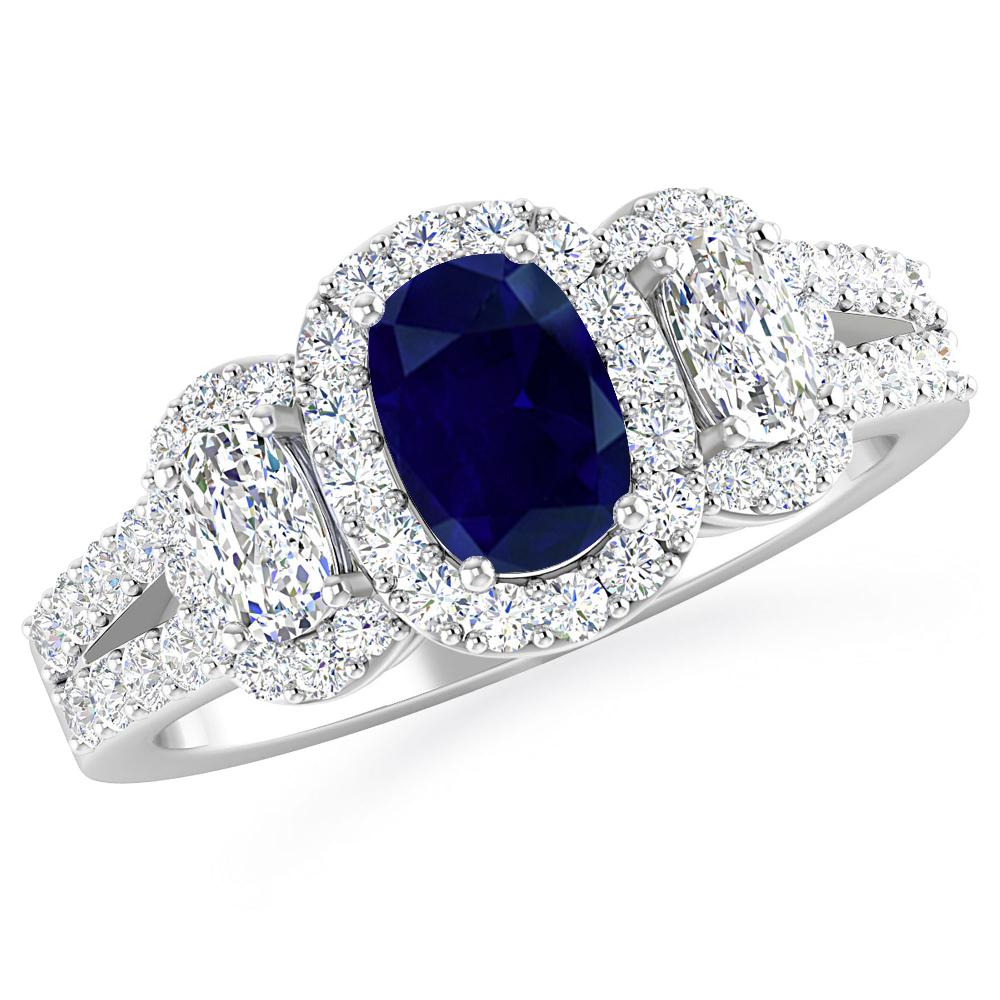 White Gold - Sapphire