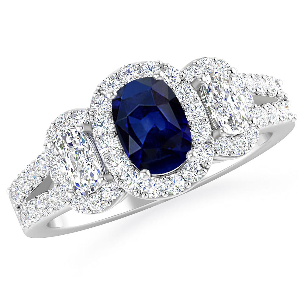 White Gold - Sapphire