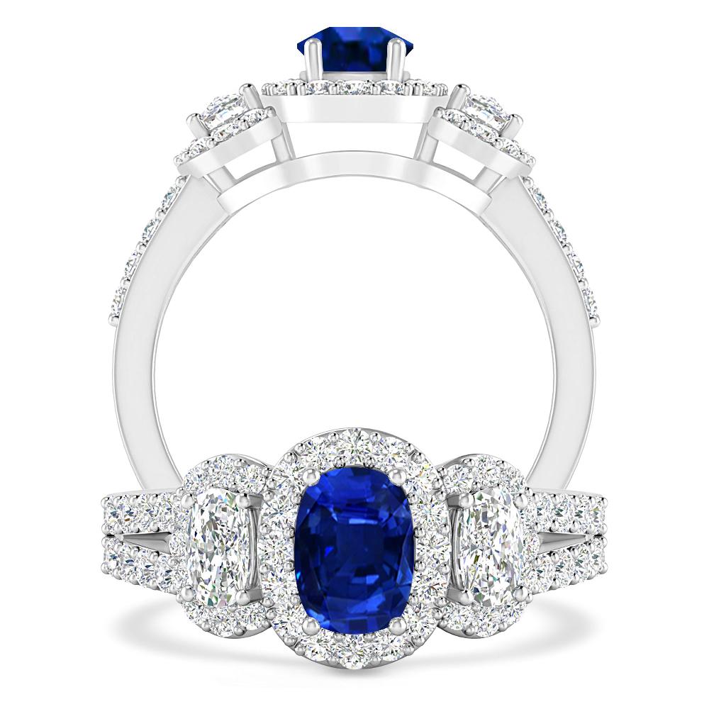 White Gold - Sapphire