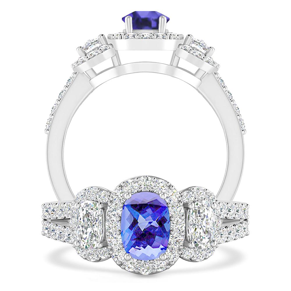 White Gold - Tanzanite