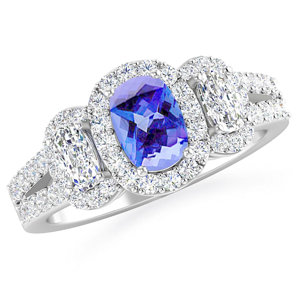 White Gold - Tanzanite