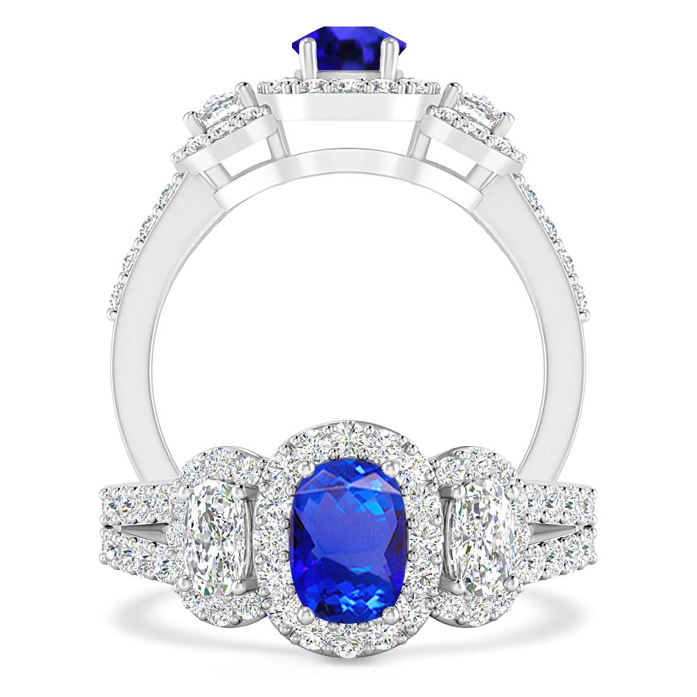 White Gold - Tanzanite