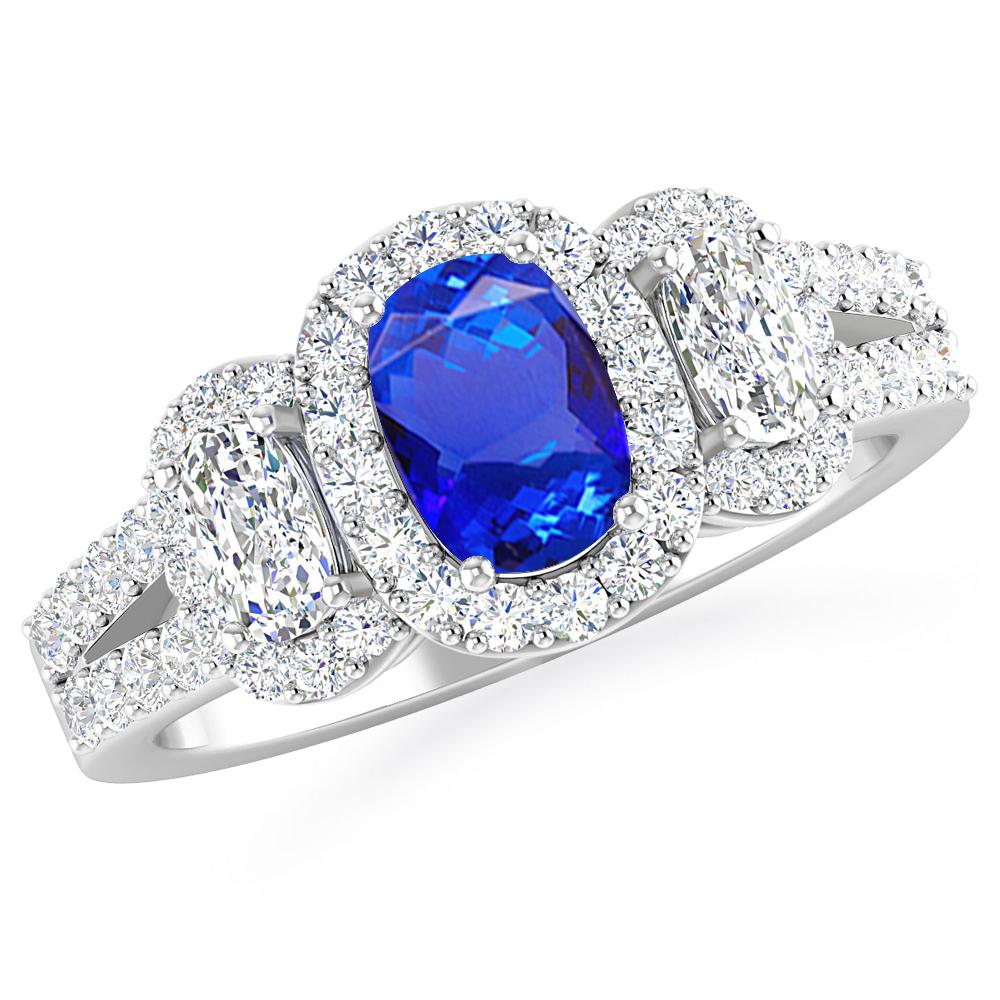 White Gold - Tanzanite