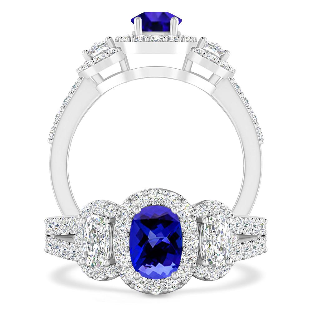 White Gold - Tanzanite