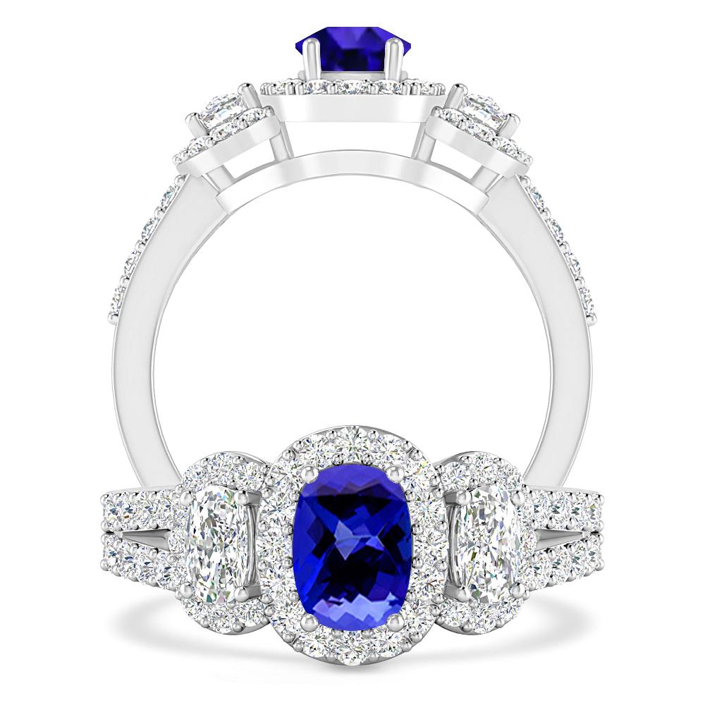 White Gold - Tanzanite