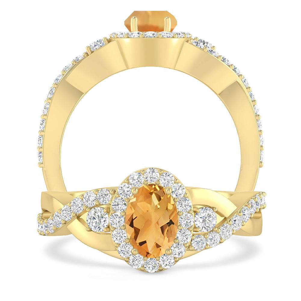 Yellow Gold - Citrine