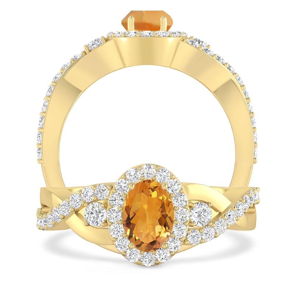 Yellow Gold - Citrine