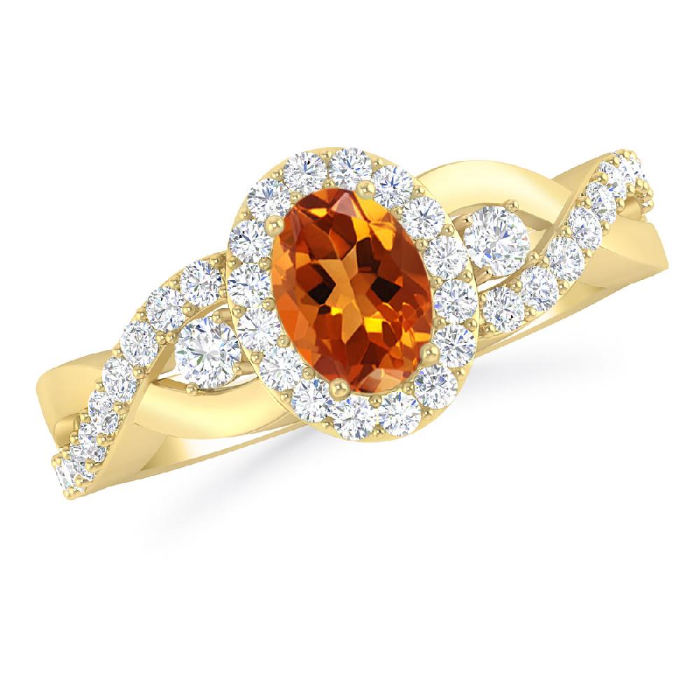 Yellow Gold - Citrine