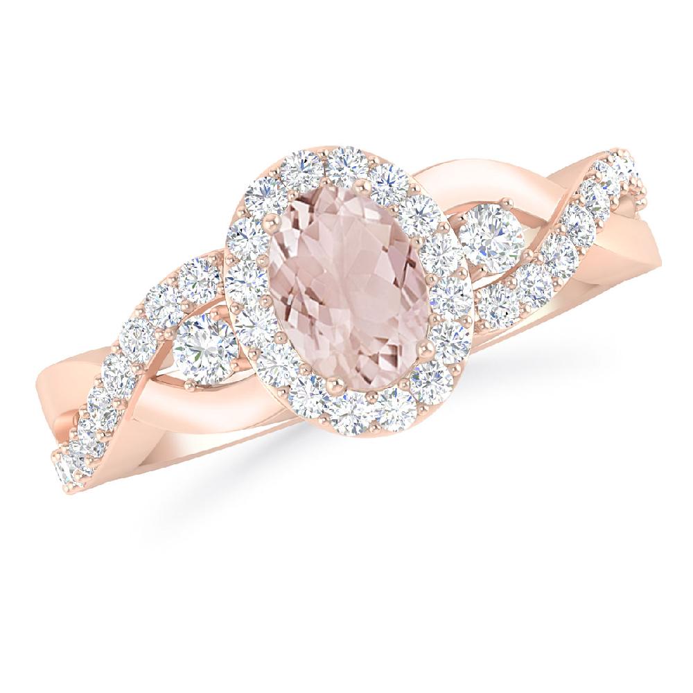 Rose Gold - Morganite