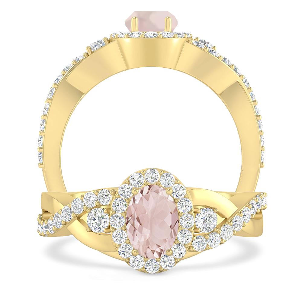 Yellow Gold - Morganite