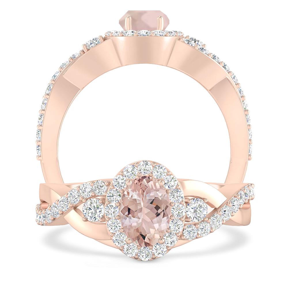 Rose Gold - Morganite