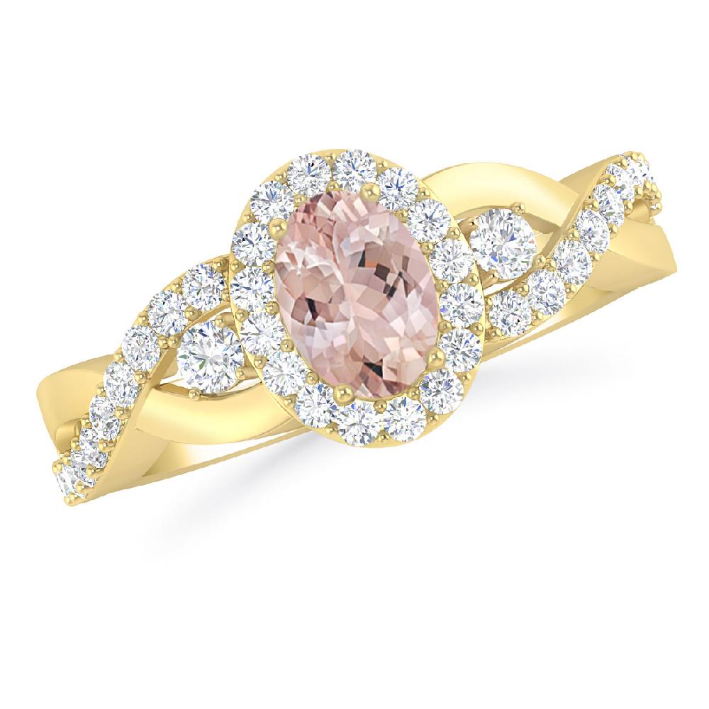 Yellow Gold - Morganite