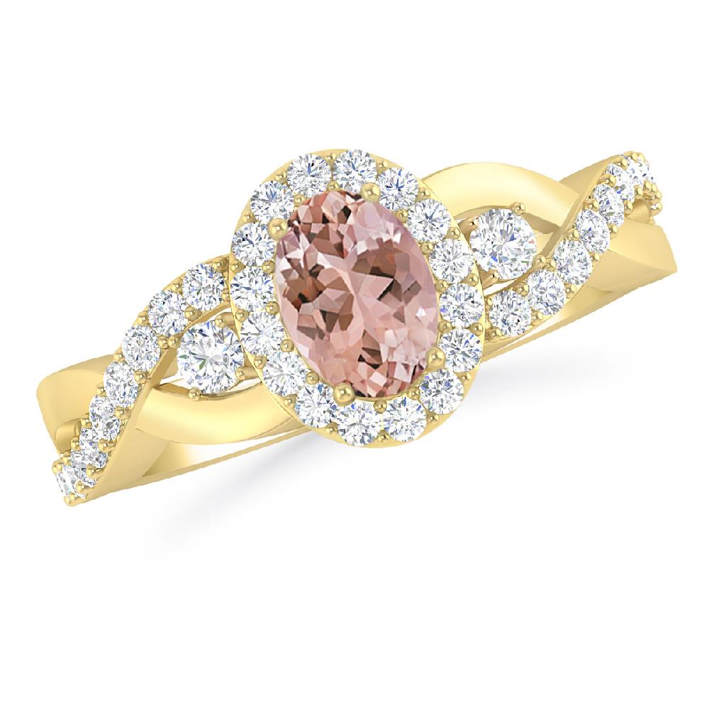 Yellow Gold - Morganite