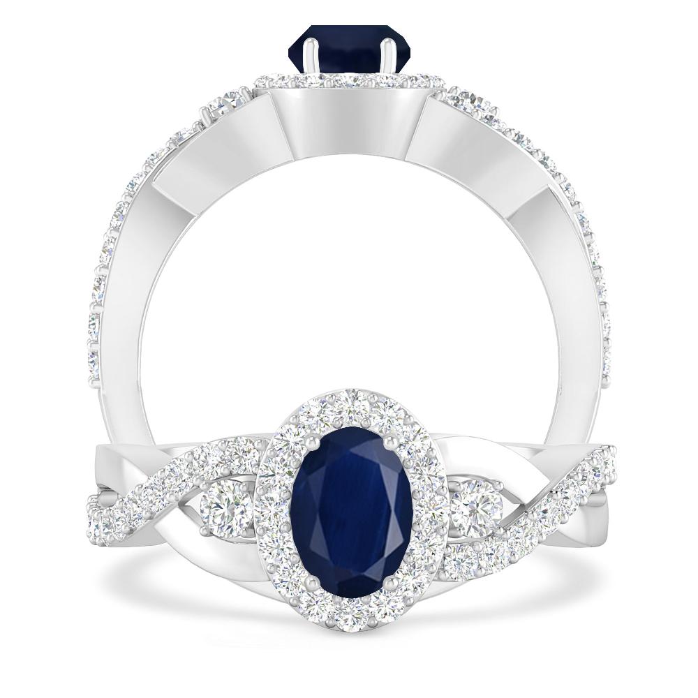 White Gold - Sapphire