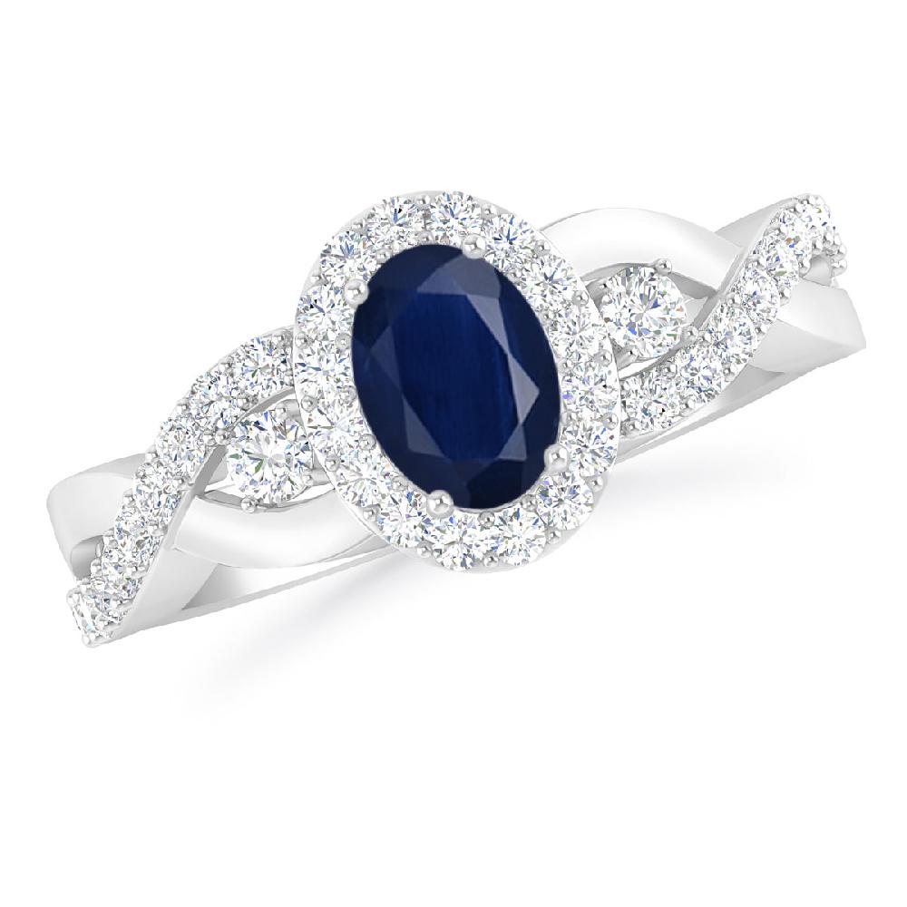 White Gold - Sapphire