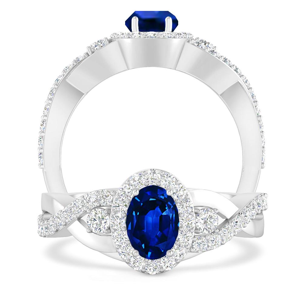 White Gold - Sapphire