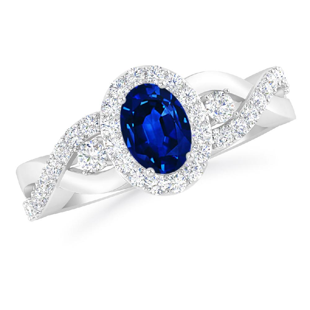 White Gold - Sapphire