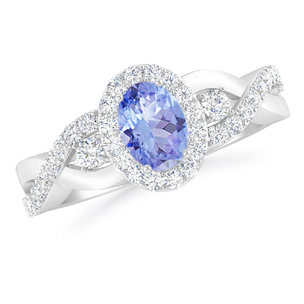 White Gold - Tanzanite