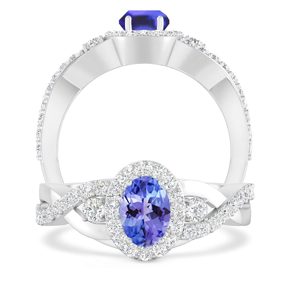 White Gold - Tanzanite