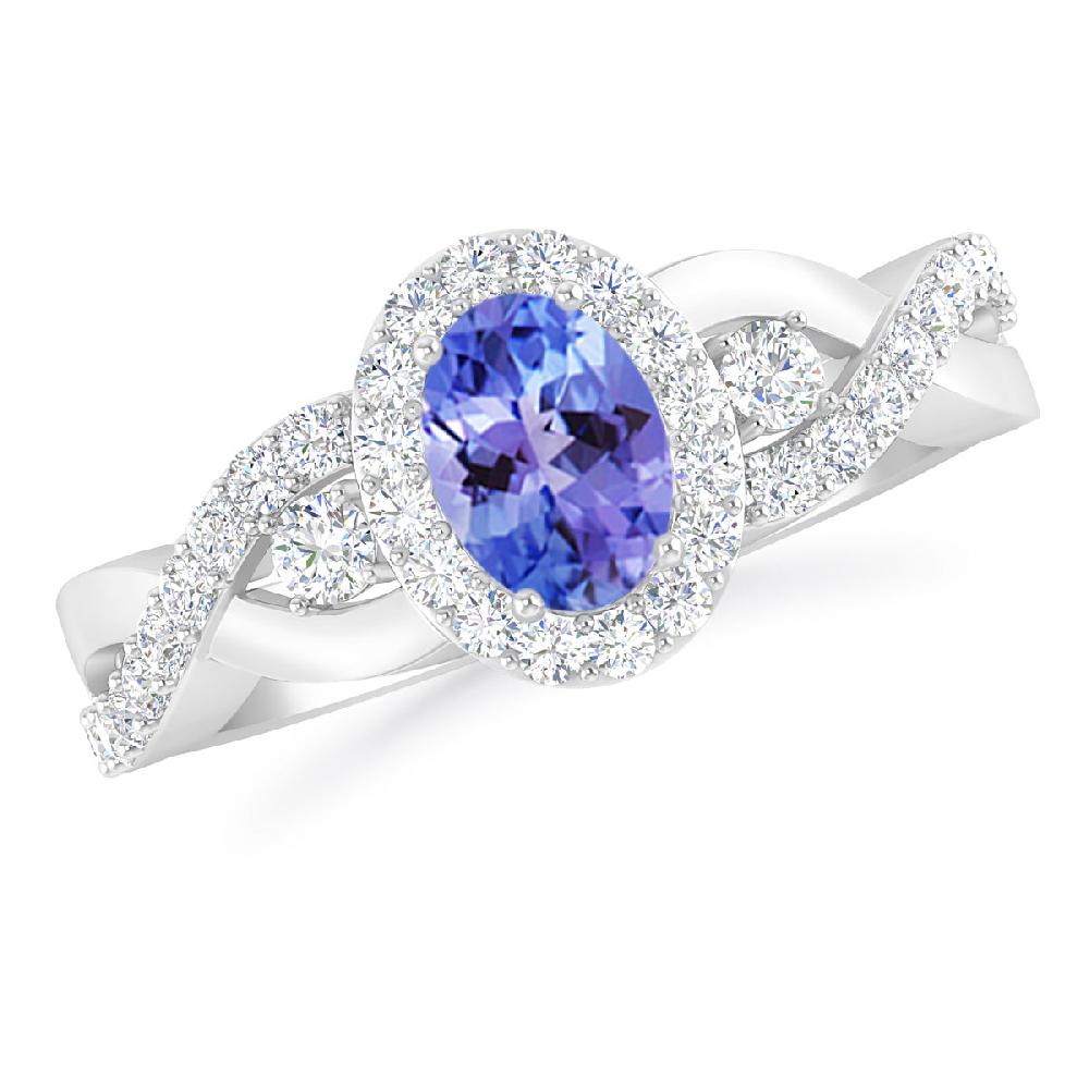 White Gold - Tanzanite