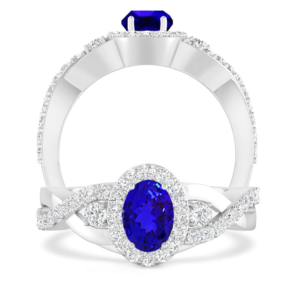 White Gold - Tanzanite