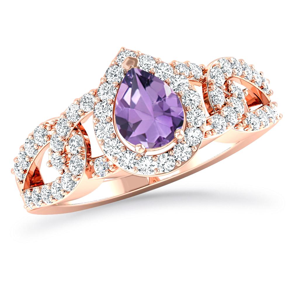 Rose Gold - Amethyst