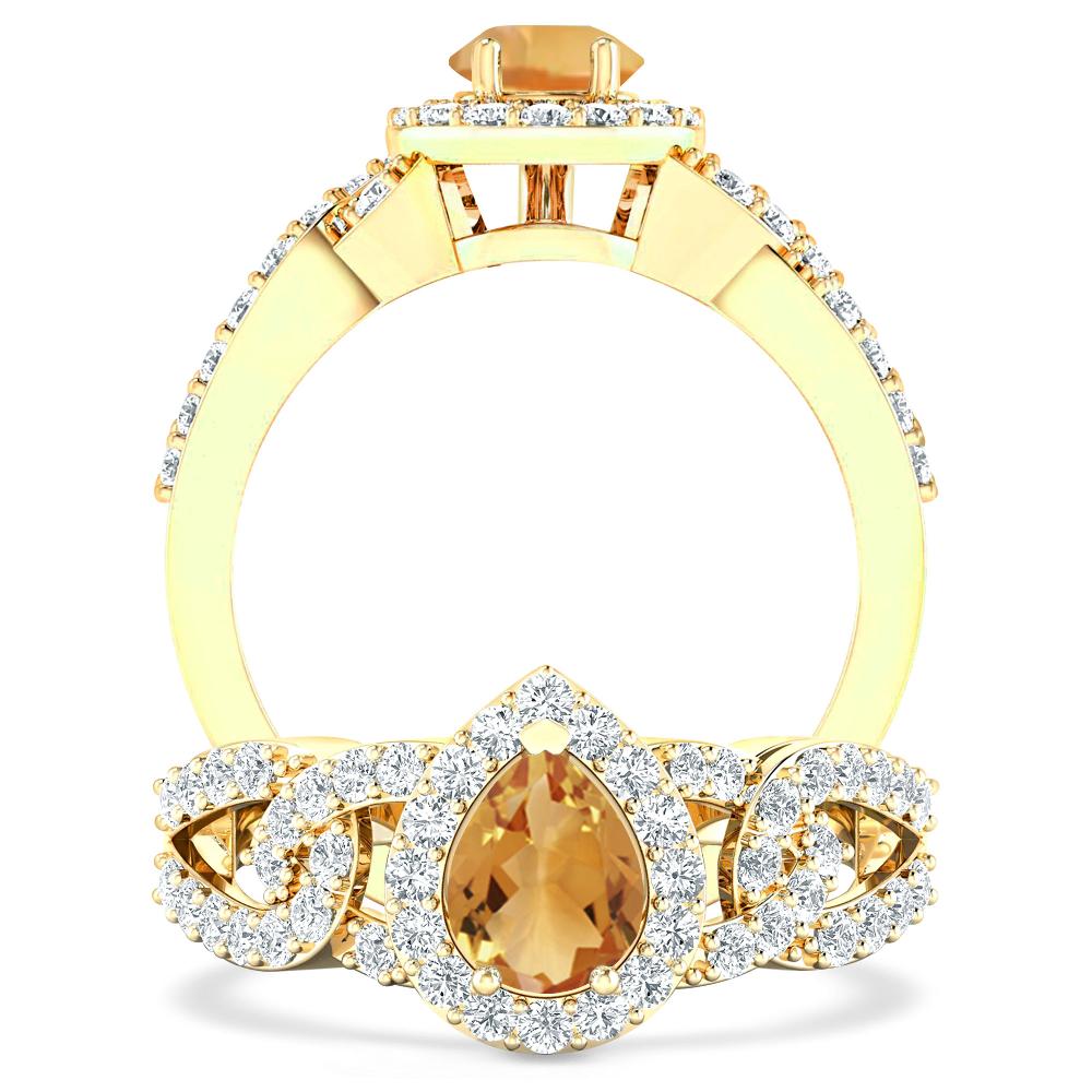 Yellow Gold - Citrine