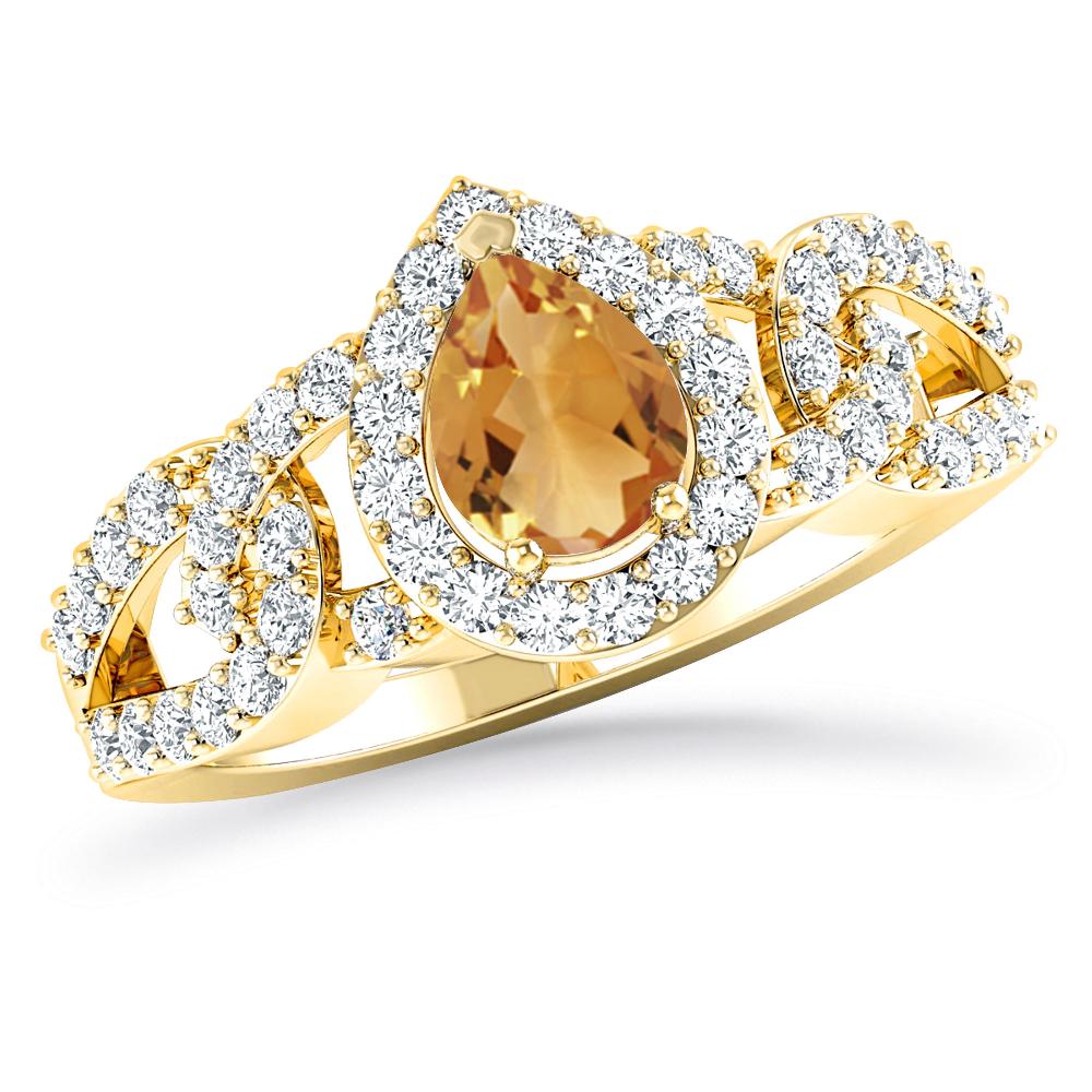 Yellow Gold - Citrine