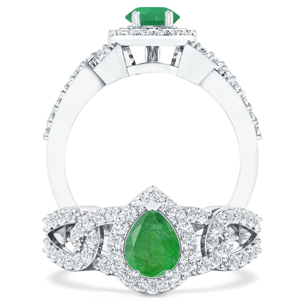 White Gold - Emerald