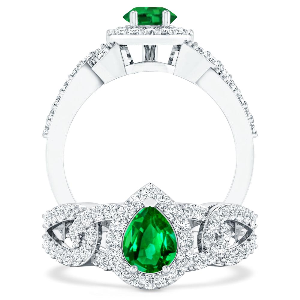 White Gold - Emerald