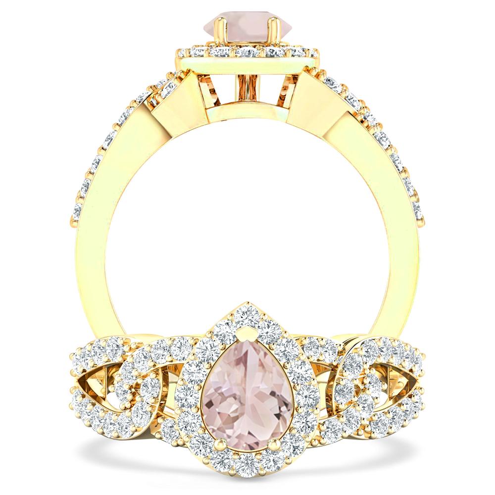 Yellow Gold - Morganite