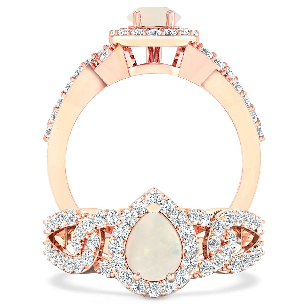 Rose Gold - Opal