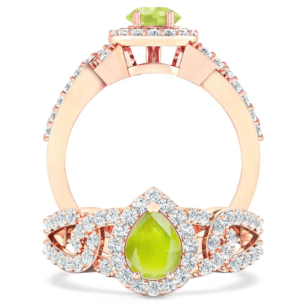 Rose Gold - Peridot