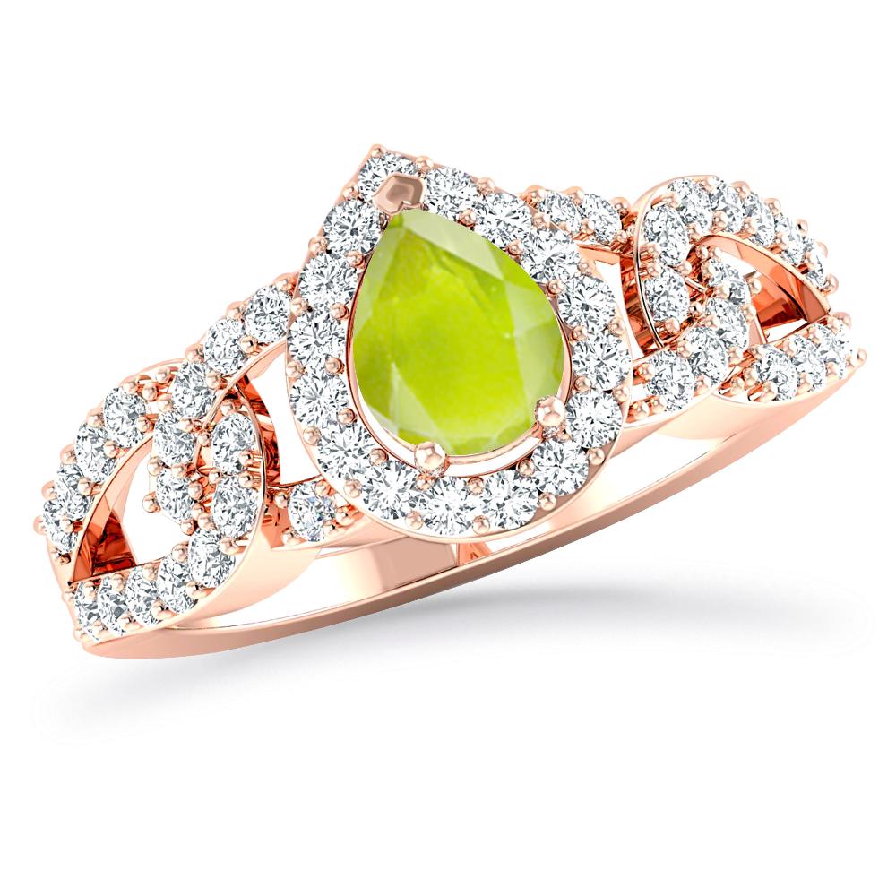 Rose Gold - Peridot