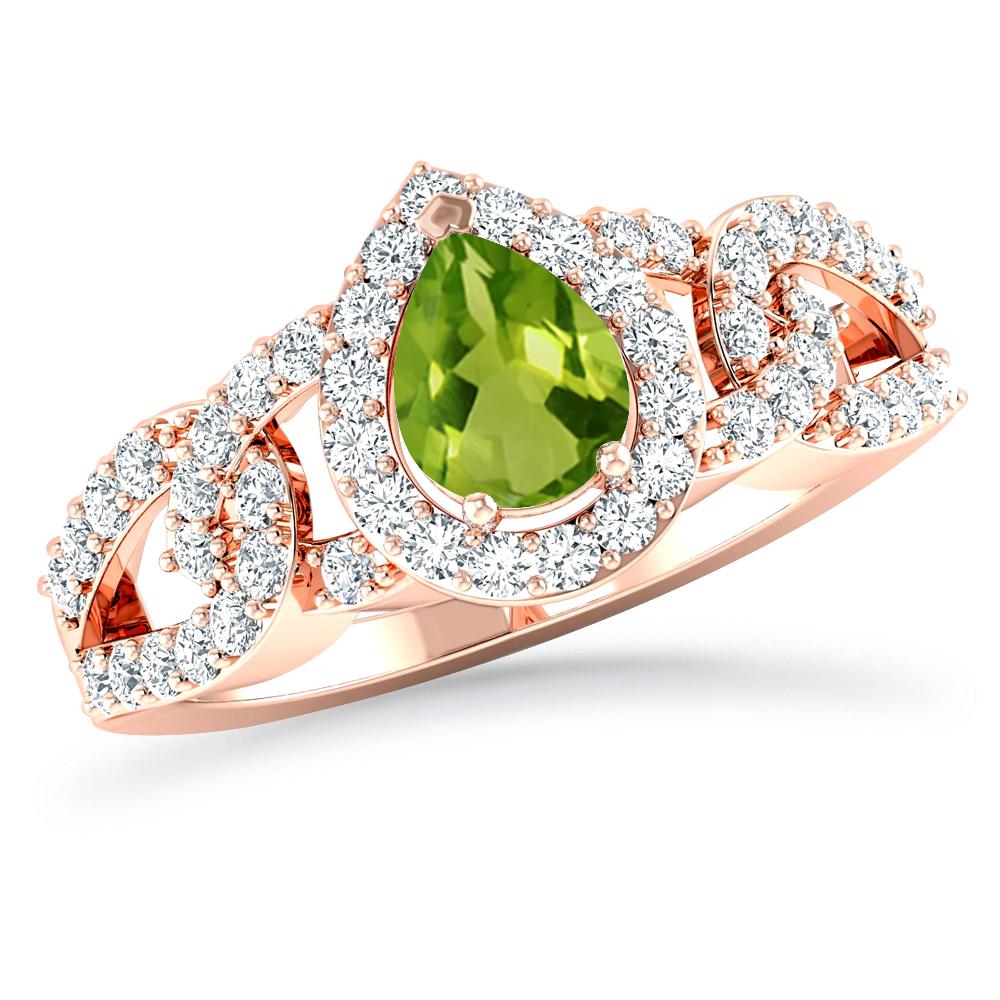 Rose Gold - Peridot